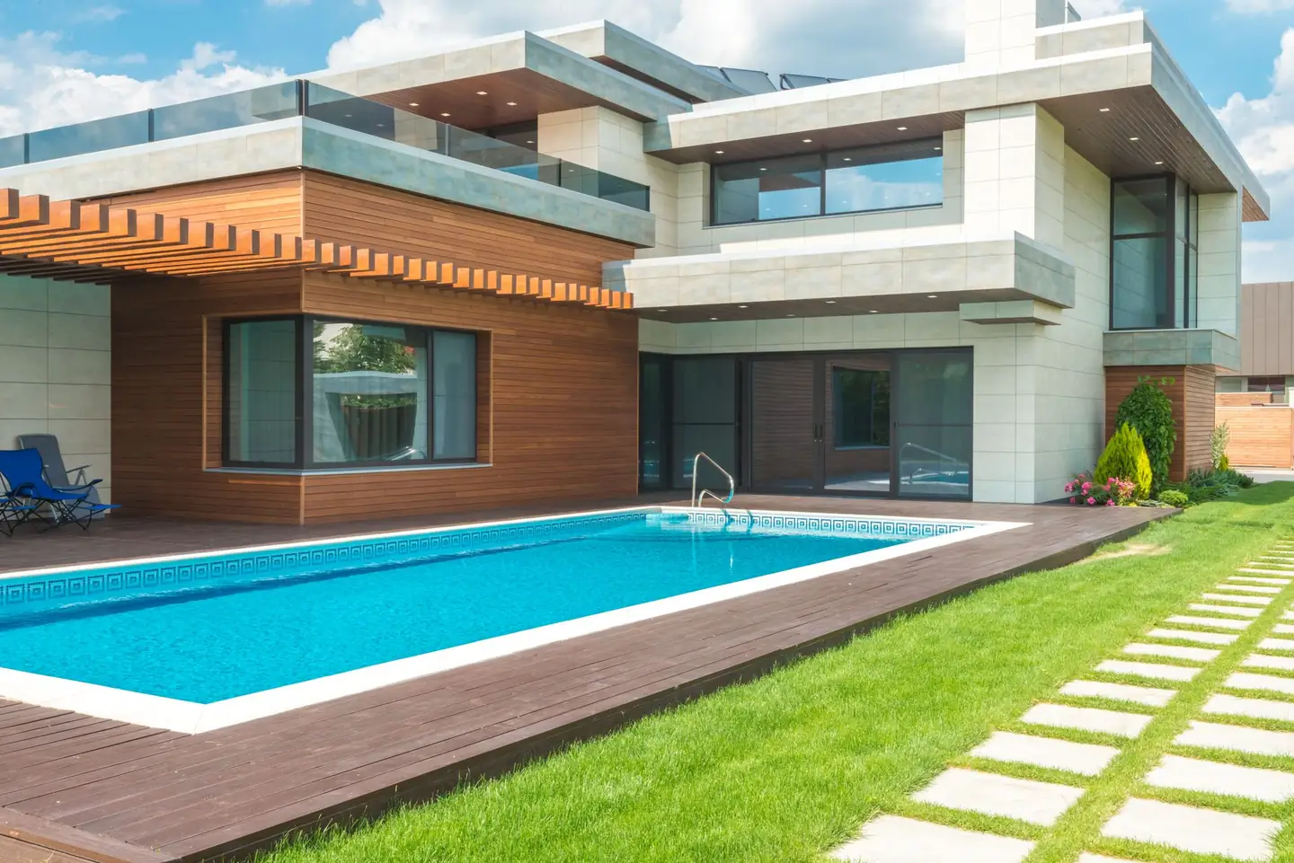 Swimming pool built in Paradise, NSW